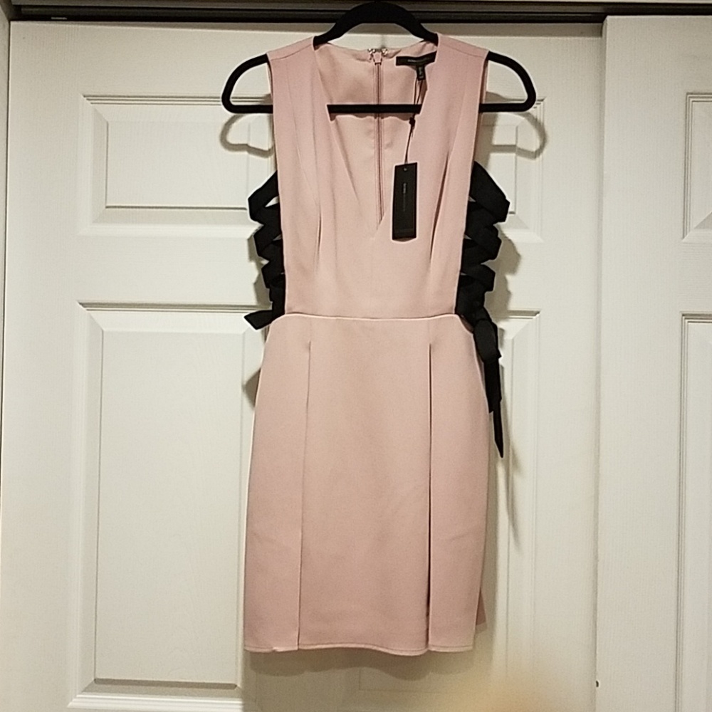 Bcbgmaxazaria kalie lace up dress